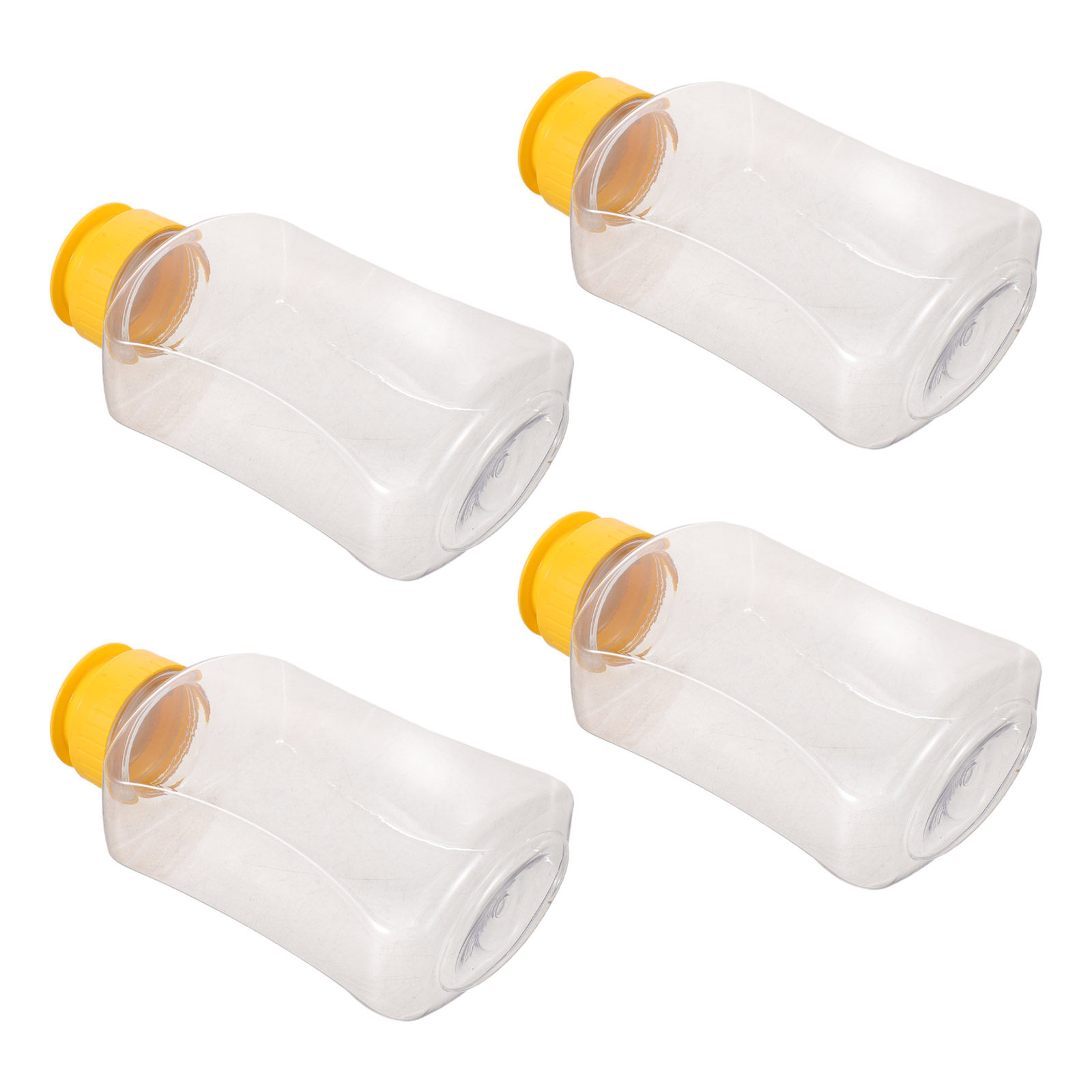 ขวดบีบน้ำผึ้งพลาสติก 4 ชิ้น ป้ - Reusable Bottle บทวิจารณ์และราคา