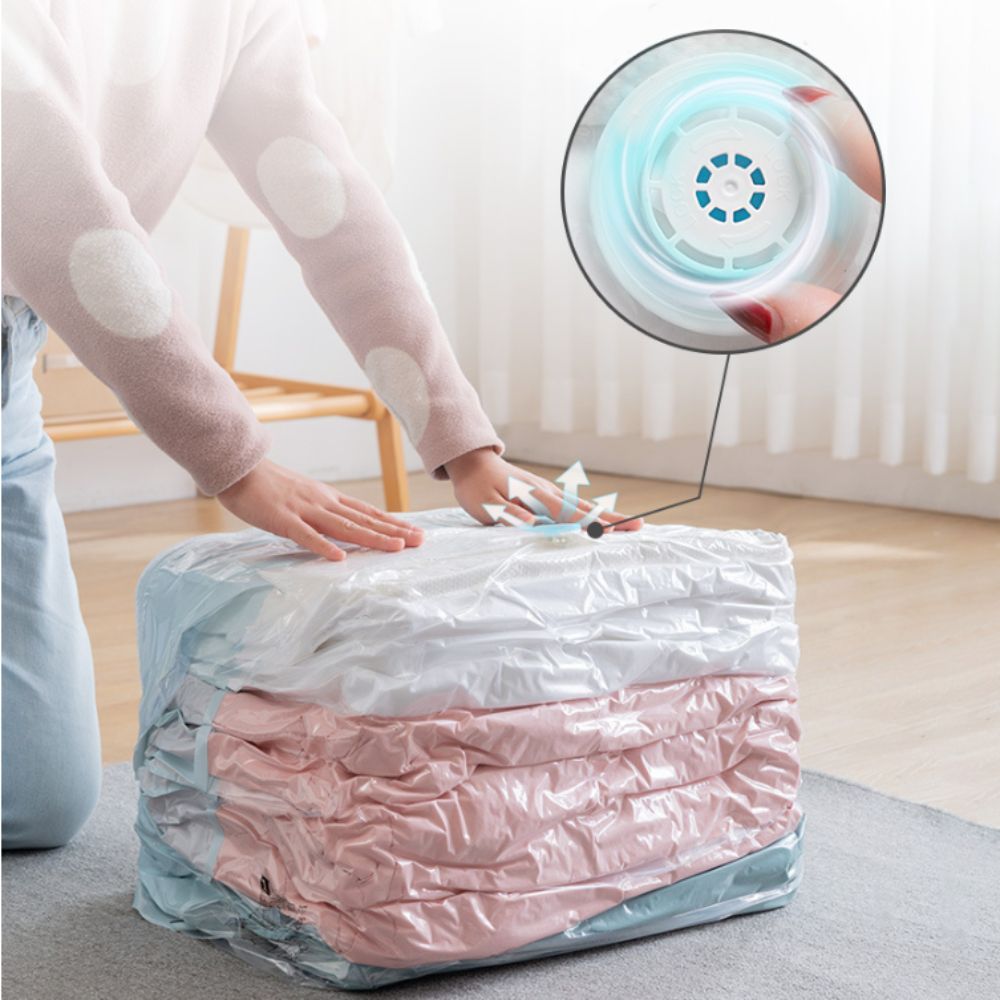 ถุงเก็บของสูญญากาศแบบกดปิดผนึก - Reusable Bag บทวิจารณ์และราคา