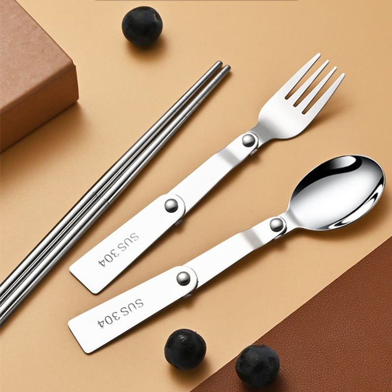 ชุดช้อนส้อมสแตนเลสแบบพกพาสำหรั - Bamboo Cutlery บทวิจารณ์และราคา
