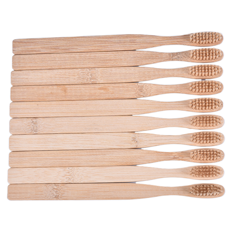 แปรงสีฟันใยไผ่ธรรมชาติ 10 ชิ้น - Bamboo Toothbrush บทวิจารณ์และราคา