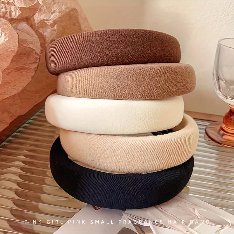 ที่คาดผมฟองน้ำสีพื้นแบบเรียบง่ - Eco Sponge บทวิจารณ์และราคา