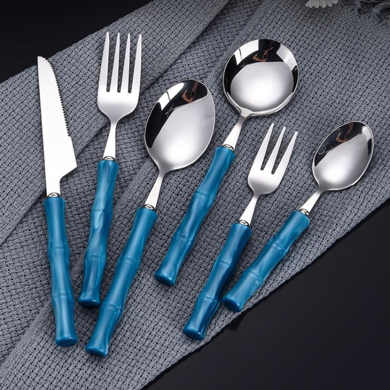 ชุดช้อนส้อมสแตนเลส 304 พร้อมด้ - Bamboo Cutlery บทวิจารณ์และราคา