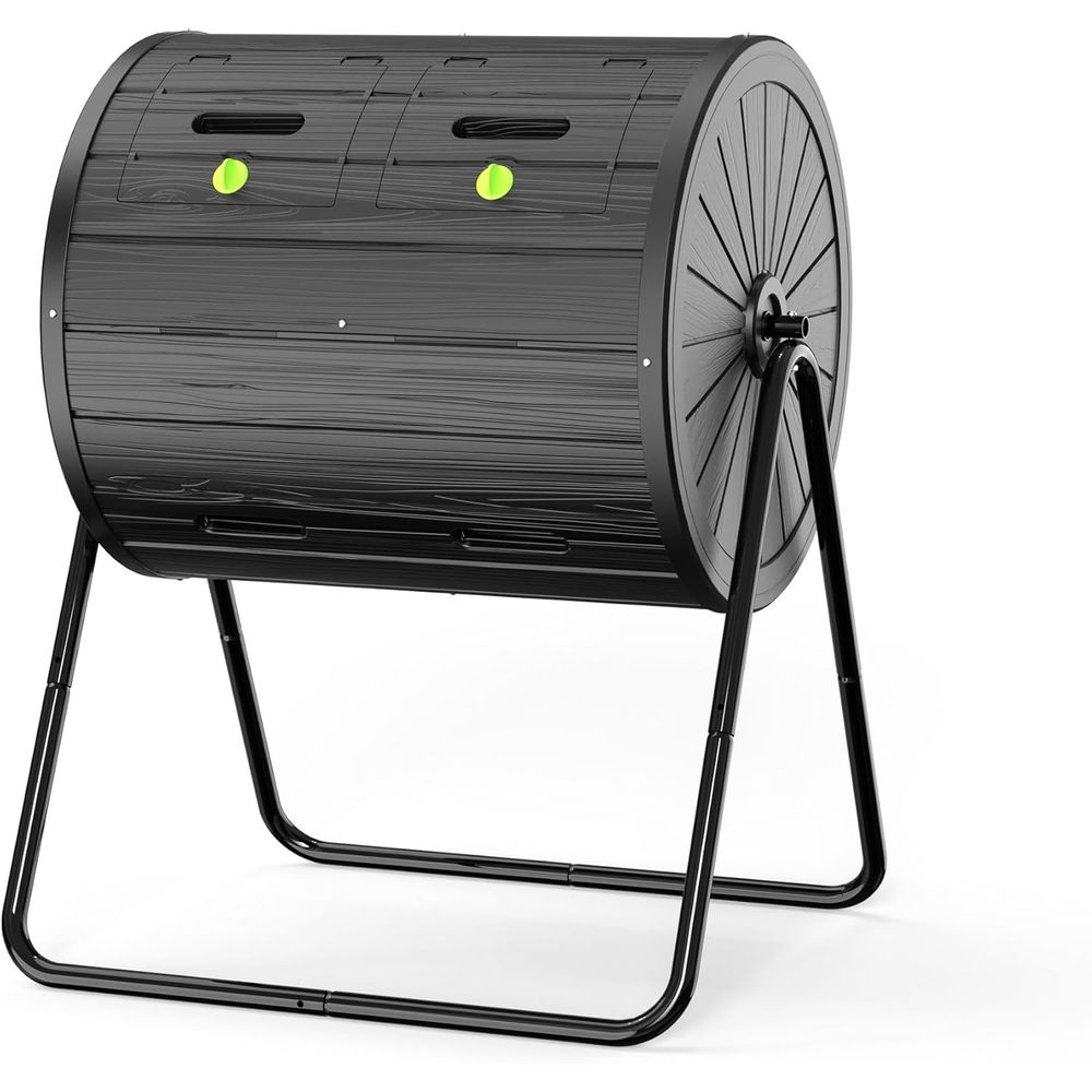 ถังหมักปุ๋ยแบบหมุนได้สองช่อง ข - Compost Bin บทวิจารณ์และราคา