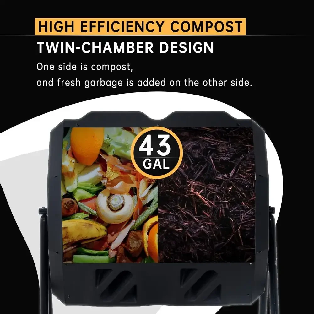 ถังหมักปุ๋ยแบบหมุนได้สำหรับใช้ - Compost Bin บทวิจารณ์และราคา