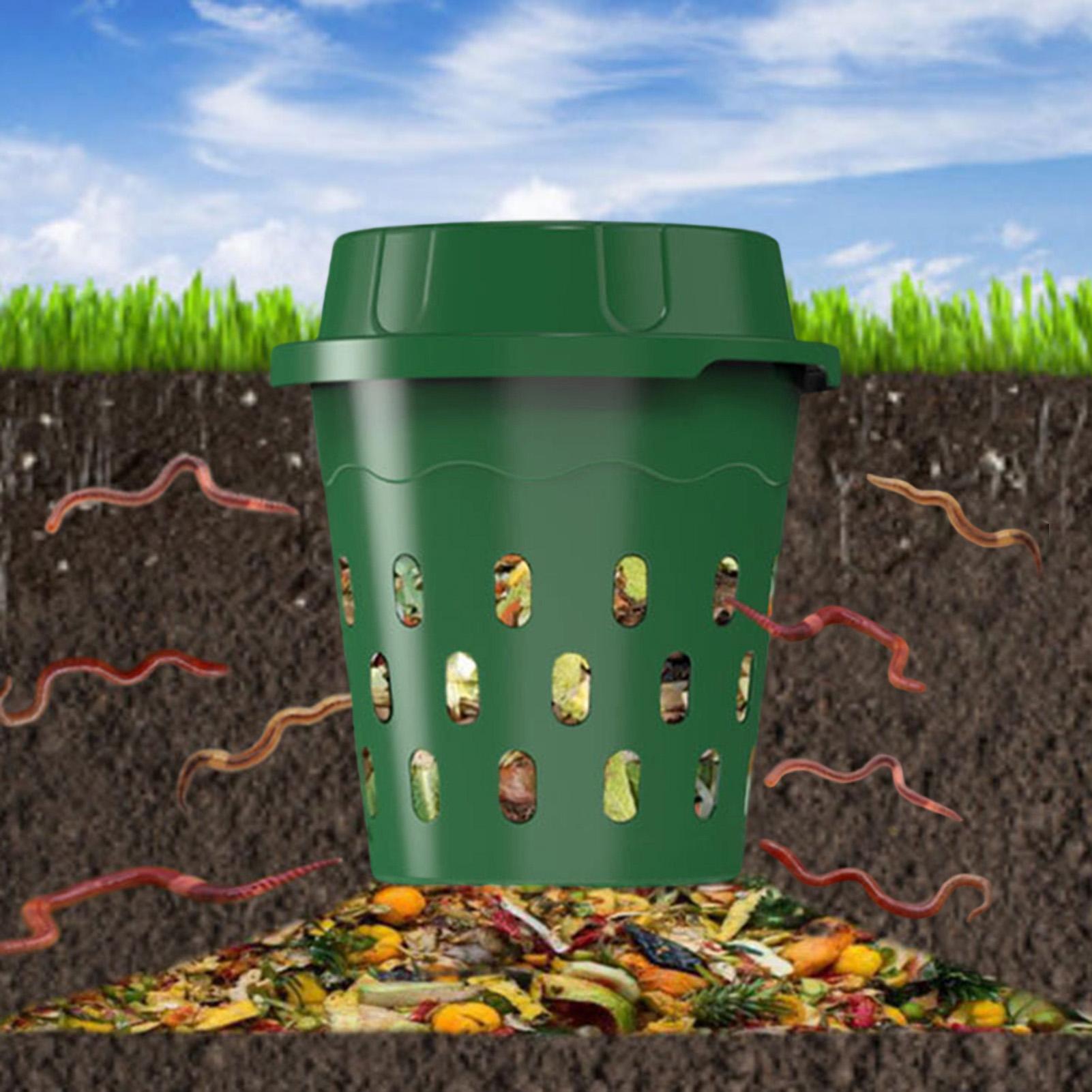 ถังหมักปุ๋ยแบบฝังดินสำหรับทำปุ - Compost Bin บทวิจารณ์และราคา