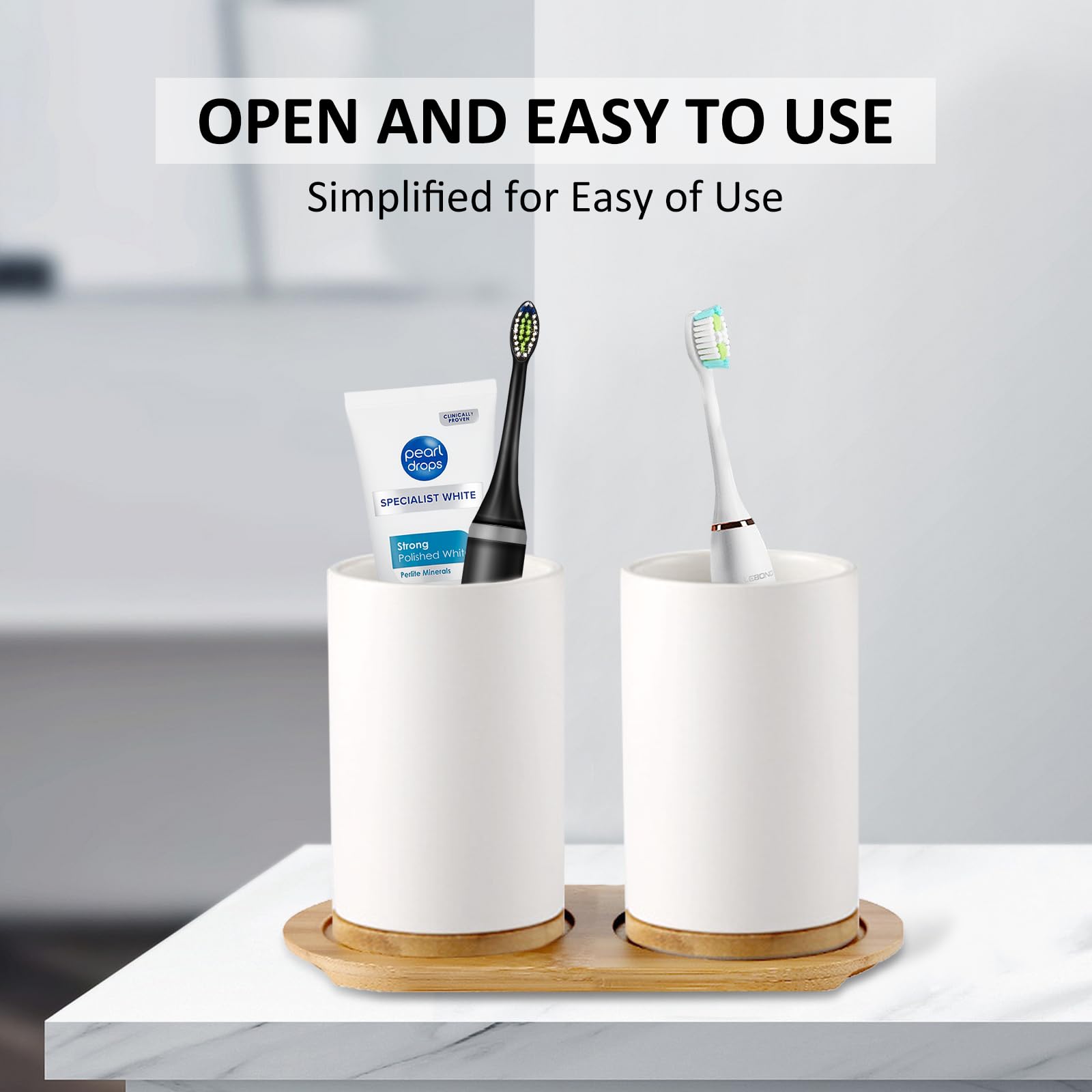 เซรามิคชุดห้องน้ํา Fine Cerami - Bamboo Toothbrush บทวิจารณ์และราคา