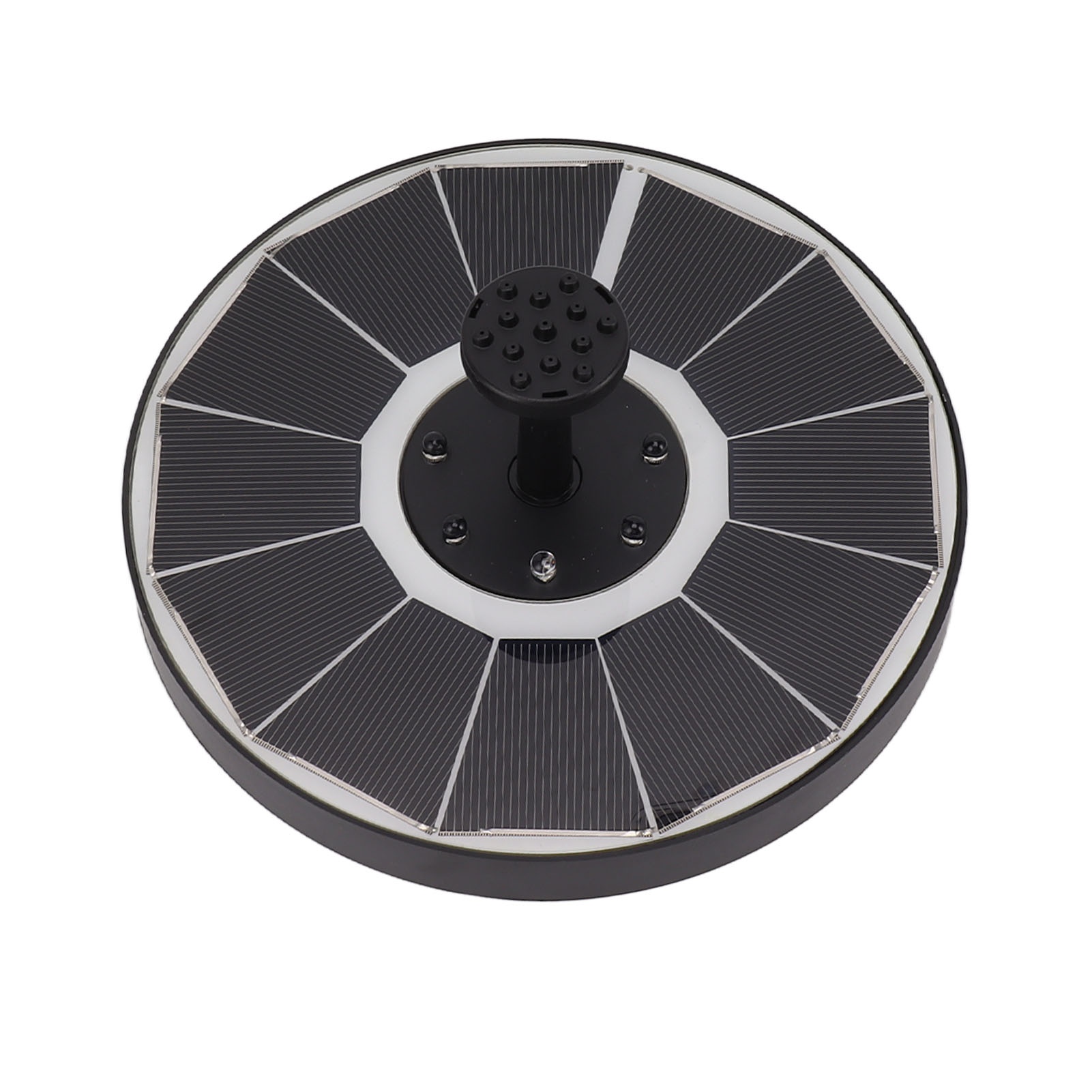 น้ำพุพลังงานแสงอาทิตย์พร้อมหัว - Solar Garden Light บทวิจารณ์และราคา