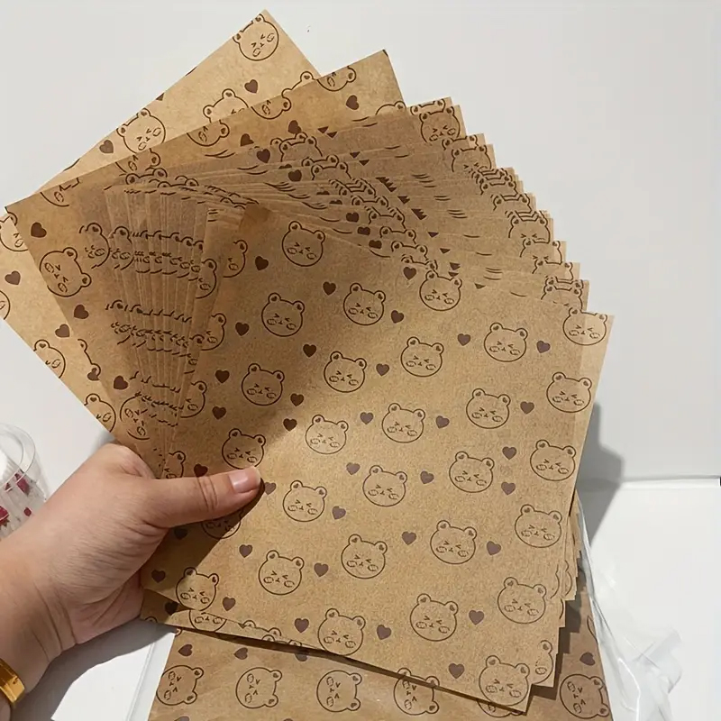 กระดาษรองอาหารลายหมี/หมีใหญ่ 1 - Beeswax Wrap บทวิจารณ์และราคา