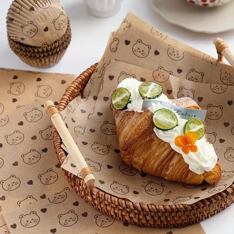 กระดาษรองอาหารลายหมี/หมีใหญ่ 1 - Beeswax Wrap บทวิจารณ์และราคา