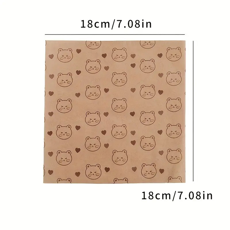 กระดาษรองอาหารลายหมี/หมีใหญ่ 1 - Beeswax Wrap บทวิจารณ์และราคา