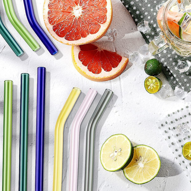 หลอดแก้วแบบใช้ซ้ําได้เป็นมิตรก - Reusable Straw บทวิจารณ์และราคา